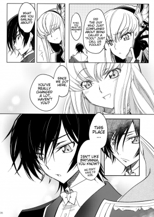 (C96) [CREAYUS (Rangetsu)] Ultramarine Noise (Code Geass: Lelouch of the Rebellion) [English] [EHCove] - Page 7