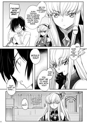 (C96) [CREAYUS (Rangetsu)] Ultramarine Noise (Code Geass: Lelouch of the Rebellion) [English] [EHCove] - Page 9