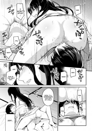 [Nagashiro Rouge] Noroi no Atotsugi | The Heir of the Curse (2D Comic Magazine Yuri Ninshin Vol. 1) [English] [Yuri-Bot Scans] [Digital] - Page 14