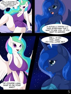 Lunar love (My little pony) - Page 3