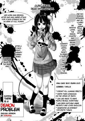 [Tokuni Mirashichi] Suddenly, There Is a Demon Problem [English] [Dorofinu] - Page 3