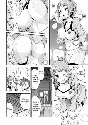 (C87) [Funi Funi Lab (Tamagoro)] Chibikko Bitch Try (Gundam Build Fighters Try) [English] {5 a.m.} [Decensored] - Page 6