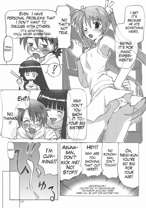 (C72) [BLUE WAVE (Tamahiyo)] Dear My Little Witches (Negima!) [English] (Trinity Translations Team) - Page 7