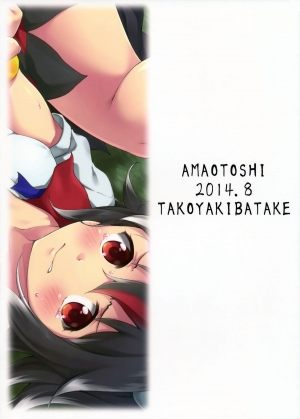 (C86) [Takoyaki-batake (Takoyaki)] Amaotoshi (Touhou Project) [English] - Page 27