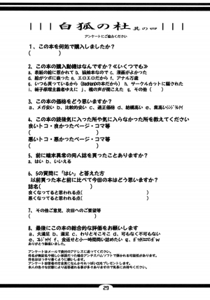 (C77) [Tanmatsu Ijou (BadHanD)] Byakko no Mori Sono Yon [English] [biribiri] - Page 29