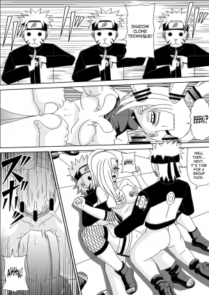 [Pyramid House (Muscleman)] Kunoichi Ryoujoku Tane Tsuki Shugyou | Kunoichi Disgrace Impregnation Training (Naruto) [English] {doujin-moe.us} - Page 16