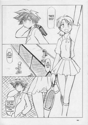 [Ukkaridou (Inari Satsuki, Shimazu Isami)] Ai to Yuuki no Two Platoon | Two Platoons of Love and Courage (Digimon Adventure) [English] - Page 3