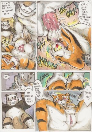 Kung Fu Panda Lesbian - Seths Tigress- Kung fu Panda - furry porn comics | Eggporncomics
