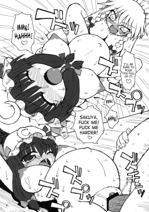 (SC28) [Domestic animals (Murasame Maru)] Seireitsukai no Gogo | Afternoon of The Sorceress (Touhou Project) [English] [SaHa] - Page 14