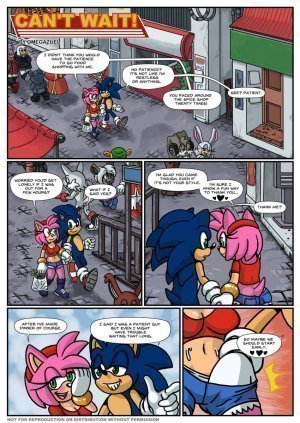 Can’t Wait- Sonic the hedgehog - Page 1