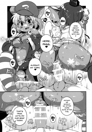 (Shuuki Reitaisai 4) [Alice no Takarabako, Watosato (Mizuryu Kei, Sugiura Sen)] Kuro Gal Gensoukyou Marukyuu! (Touhou Project) [English] {doujins.com} - Page 15