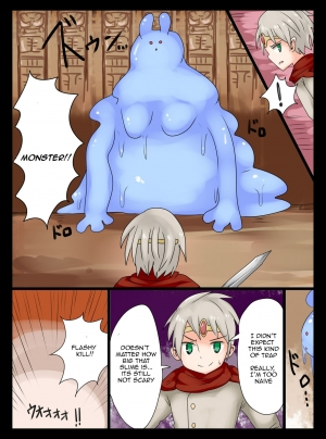 [Murasaki Nyanko Bar (Vae)] Yuusha wa Slime Musume ni Natte Shimatta! [English] [Heartnsoul32] - Page 5