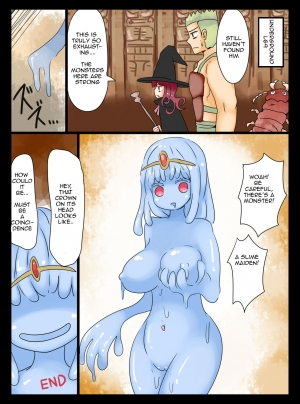 [Murasaki Nyanko Bar (Vae)] Yuusha wa Slime Musume ni Natte Shimatta! [English] [Heartnsoul32] - Page 22