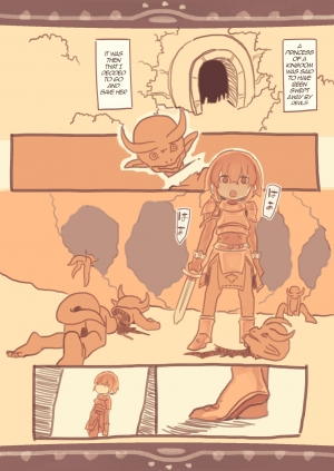 [Kemomimi Eki] Toraware Oujo o Okashita Shounen | The Boy Who Violated The Captured Princess [English] [q91] - Page 3