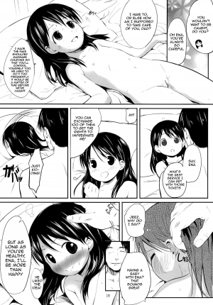 (C87) [Bizensiki Roroppu (Bizen)] Ena to Otousan (Yotsubato!) [English] {desudesu} - Page 19