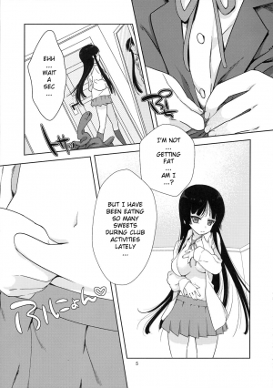 (C76) [Nama Cream Biyori (Nanase Meruchi)] Mio-tan! (K-ON!) [English] [redCoMet] - Page 6