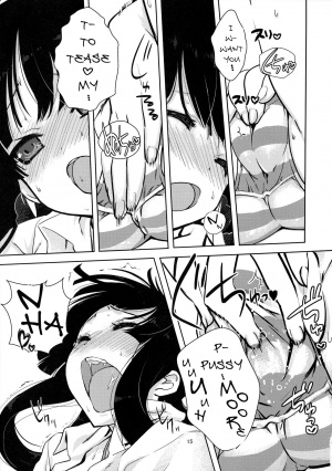 (C76) [Nama Cream Biyori (Nanase Meruchi)] Mio-tan! (K-ON!) [English] [redCoMet] - Page 16