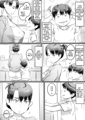 [Hirekatsu] Haha to Musuko no Seikyouiku | Mom and Son Sex Education [English][Amoskandy] - Page 6