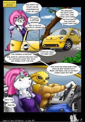 The Legend Of Jenny And Renamon 1 (Yawg) - Page 2