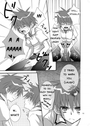 (Shotaket 9) [Panda 4gou (Shima Kyousuke)] Daisukeiro + Saeharairo (D.N.Angel) [English] [Kazuma] [Incomplete] - Page 10