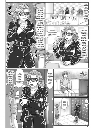 [Gouon (SWA)] Mama wa Russian Half no Akuyaku Wrestler 2 - H Mizugi de Dokidoki Hen | Mama Is a Half Russian Half Akuyaku Wrestler 2 [English] {Doujins.com} [Digital] - Page 7