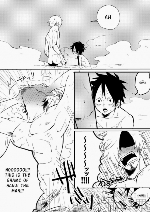  Monster Trio: In The Bath (One Piece) [English] - Page 5
