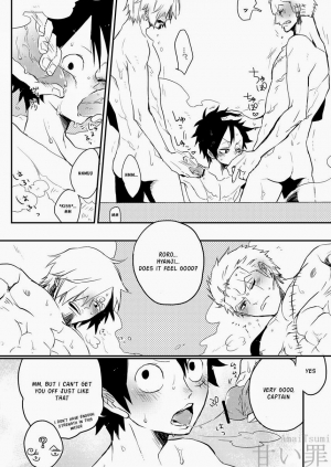  Monster Trio: In The Bath (One Piece) [English] - Page 12