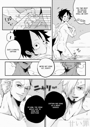  Monster Trio: In The Bath (One Piece) [English] - Page 16