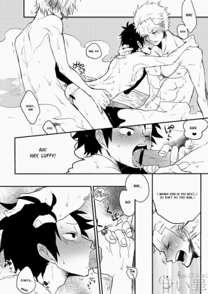  Monster Trio: In The Bath (One Piece) [English] - Page 18