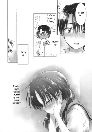 (C88) [AquaDrop (Mikami Mika)] Oyasumi Sex am4:00 [English] [HayateButler] - Page 17