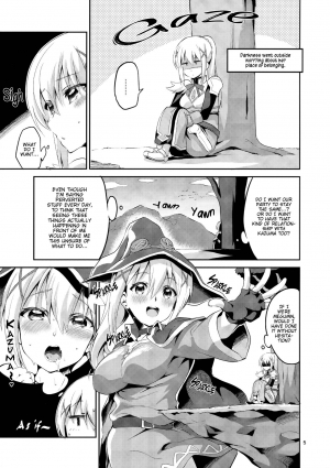 (SC2017 Winter) [Circle-FIORE (Ekakibit)] Kukkoro Musume no Koigokoro (Kono Subarashii Sekai ni Shukufuku o!) [English] [Decensored] - Page 5