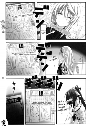 (C80) [Himura Nyuugyou (Himura Kiseki)] Yuuzai Shouko Bukken Sangou | The Evidence of the Guilt - Mark Three (IS <Infinite Stratos>)  [English] {doujin-moe.us} - Page 36