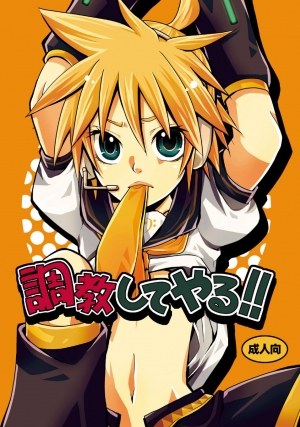 [Yomosugara (Yomogi Ringo)] Choukyou Shiteyaru!! (VOCALOID) [English] [Otokonoko Scans] [2008-05]