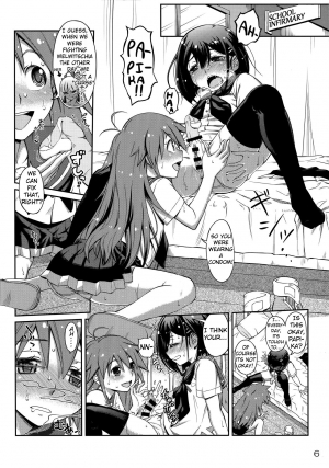 (C93) [YOU2HP (YOU2)] Pure Futanization (Flip Flappers) [English] [Anomalous Raven] - Page 6