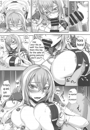 (C91) [Kuroshiro Desire (Akitsuki Karasu)] Karada de 1 Turn Kasegundayoo! | I'll buy a turn with my body! (Shadowverse) [ENGLISH] - Page 8