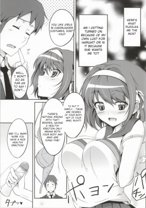 (C86) [Royal Bitch (Haruhisky)] Cheer Haru (The Melancholy of Haruhi Suzumiya) [English] - Page 5