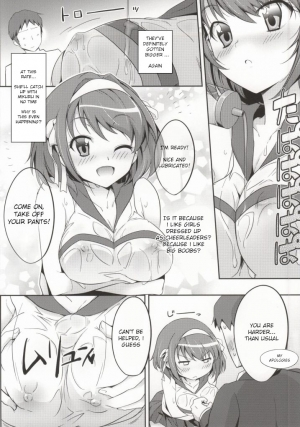 (C86) [Royal Bitch (Haruhisky)] Cheer Haru (The Melancholy of Haruhi Suzumiya) [English] - Page 6