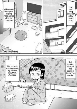  [Calpis Koubou (7ten Paoki)] Meikko no Okuchi ~Nonomiya Mika~ | Niece Mouth [English] =LWB=  - Page 4