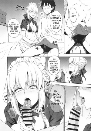 (C94) [LOFLAT (Prime)] Chaldea Soap SSS-kyuu Gohoushi Maid (Fate/Grand Order) [English] - Page 7