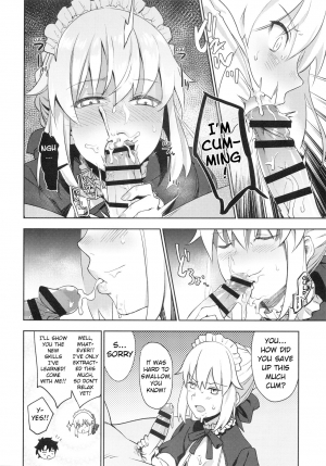 (C94) [LOFLAT (Prime)] Chaldea Soap SSS-kyuu Gohoushi Maid (Fate/Grand Order) [English] - Page 9