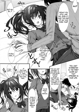 (COMIC1☆10) [P:P (Oryou)] Kanojo no Imouto wa JK-chan [English] [Mikakunin] - Page 8