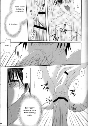 (CCTokyo98) [LOVESEAT (Yuhka, Michiyo)] special holiday (Prince of Tennis) [English] [Otokonoko Scans] - Page 23