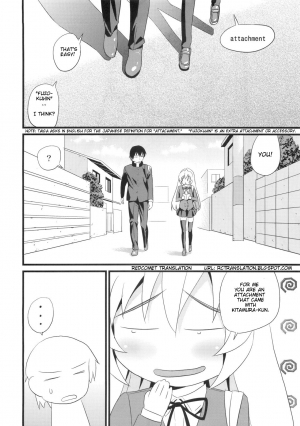 (SC42) [Maniac Street (Black Olive)] ATTACHMENT (Toradora!) [English] - Page 5