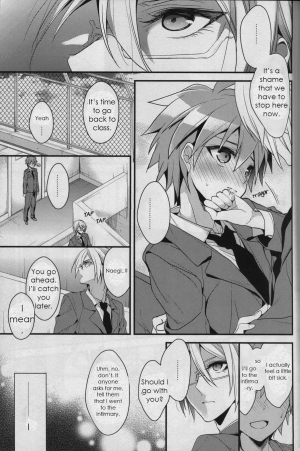 (C85) [DIETHELM (Mizuyuki)] Usotsuki wa xxx no Hajimari (Danganronpa) [English] [Dict] - Page 9