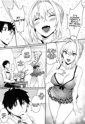 (C96) [brio (Puyocha)] Koutei no Atarashii Mizugi | The Emperor’s new Swimsuit (Fate/Grand Order) [English] [Coffedrug] - Page 3