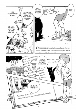 (ShotaFes 2) [Okashi Tai (Kin no Tamamushi)] Christopher Robin to Himitsu no Mori (Winnie the Pooh) [English] [desudesu] - Page 23