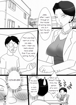 [Freehand Tamashii] Oba-san o Otosuze! | Let's Seduce Auntie! [English] - Page 4