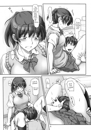 (C90) [UGC (Sasaki Akira)] Komarasetai, Itoshii Hito (Amagami) [English] [KUPA] - Page 4