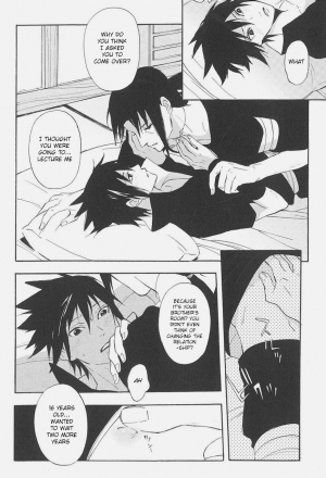 [Kurosusutou (Mako)] Hiru No Sen, Asa No Sen, Yoru No Sen (Naruto) [English] - Page 19