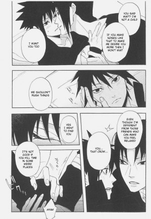 [Kurosusutou (Mako)] Hiru No Sen, Asa No Sen, Yoru No Sen (Naruto) [English] - Page 20